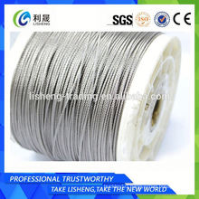 Strands Galvanized Wire Rope 1x19